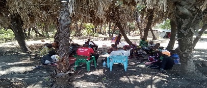 Focus group discussions with women and men in Guat Payam to assess community protection concerns — findings shared with